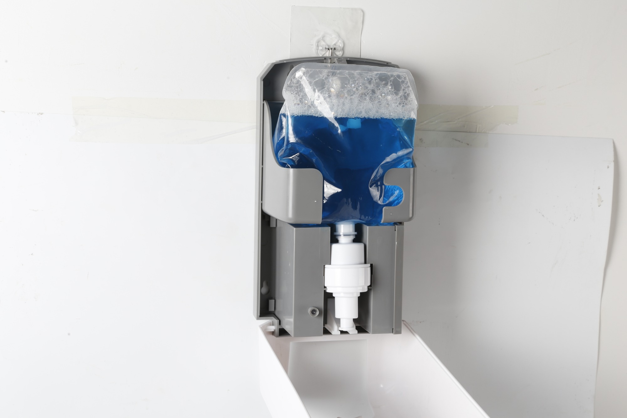 The Installation of Soap Dispenser