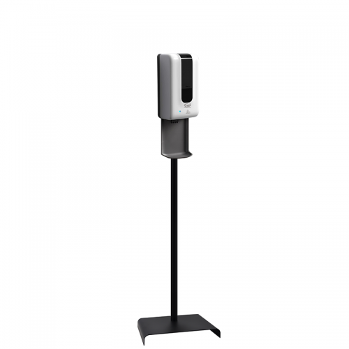 Floor Stand Hand-Sanitizer Soap Dispenser Station System (Dispenser + Stand) 1200ML Auto-Sensing Mist Spray Machine for Office